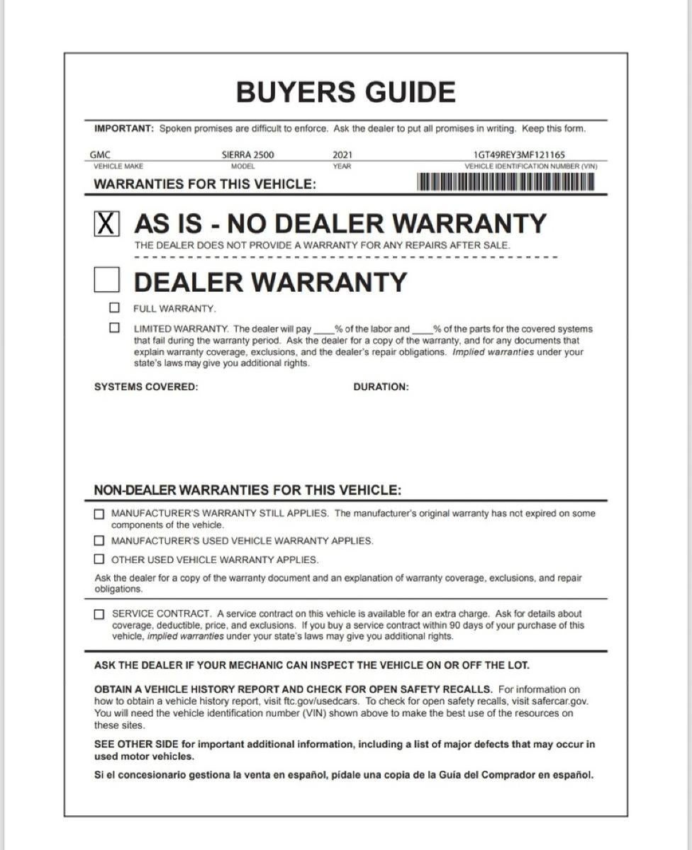 2021 GMC Sierra 2500 HD Denali