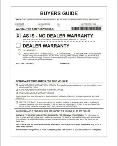 2024 Chevrolet Silverado 2500 HD High Country