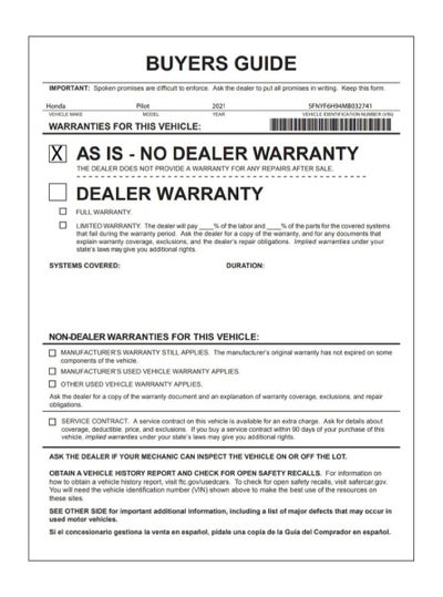 2021 Honda Pilot Touring 8-Passenger