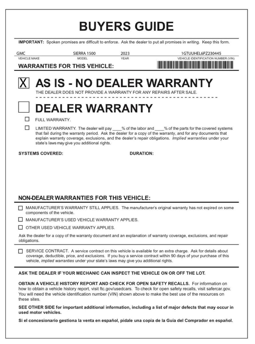 2023 GMC Sierra 1500 Denali Ultimate