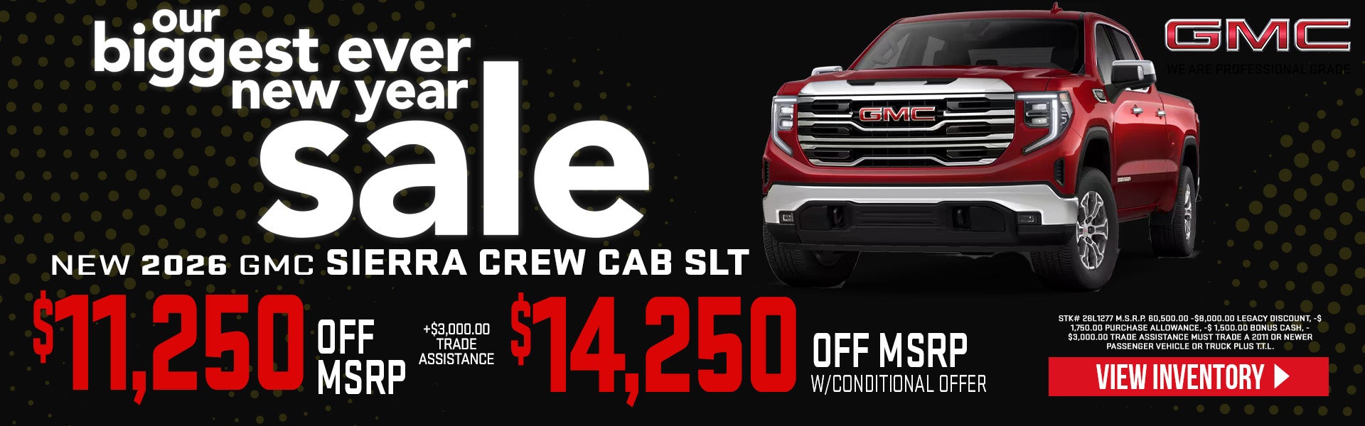 2026 GMC Sierra Crew Cab SLT