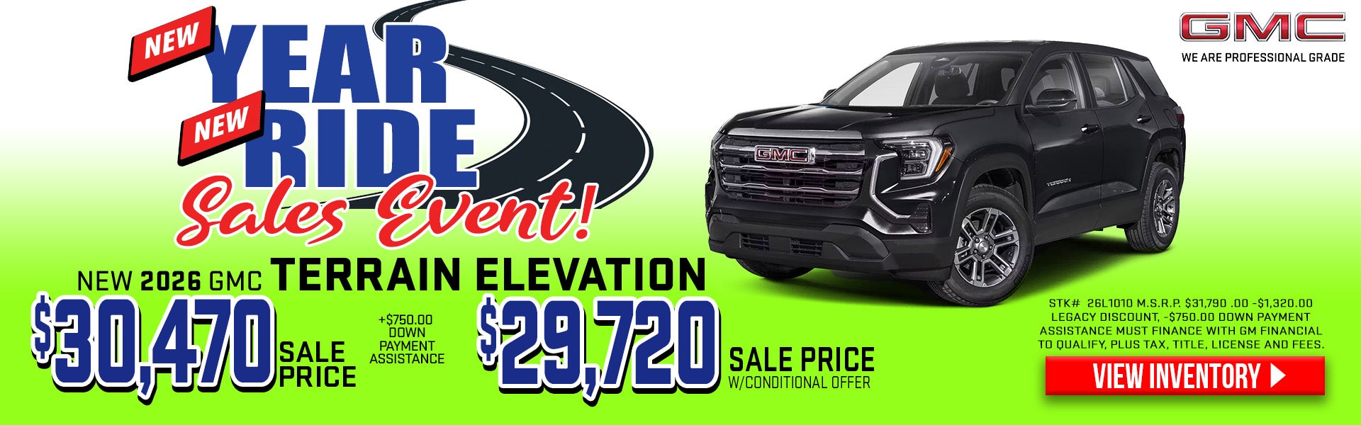 2026 GMC Terrain Elevation AWD  